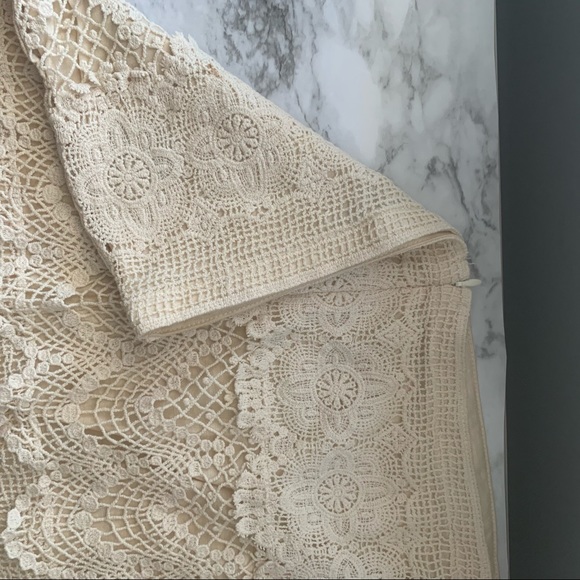 Boho lace / crochet skirt - Picture 2 of 7